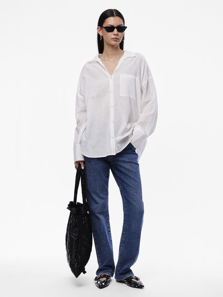 PCMATINKA Shirts - Cloud Dancer - VERO MODA & VILA Bergvik