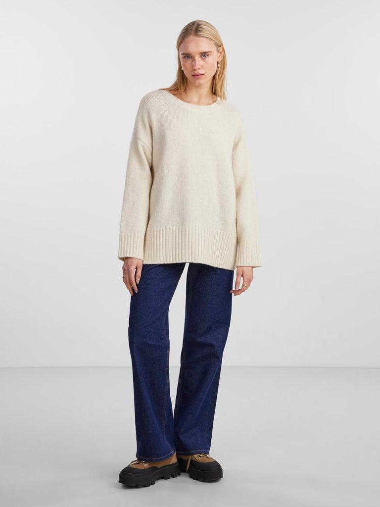 PCNANCY Pullover - Birch - VERO MODA & VILA Bergvik