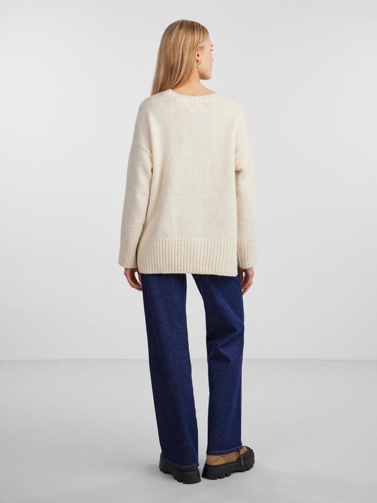 PCNANCY Pullover - Birch - VERO MODA & VILA Bergvik