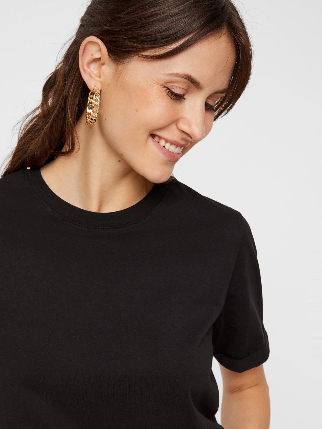PCRIA T-shirt - black - VERO MODA & VILA Bergvik
