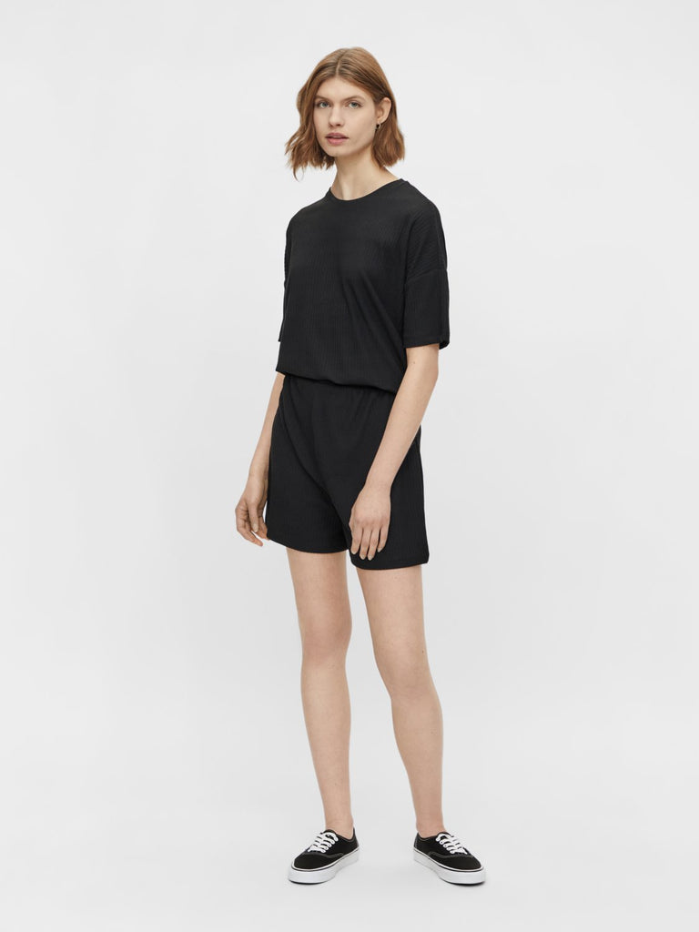 PCRIBBI T-shirt - black - VERO MODA & VILA Bergvik