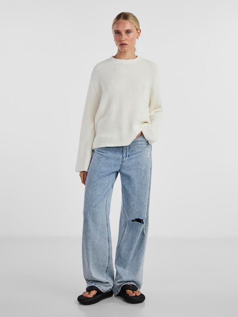 PCSABINA Pullover - Cloud Dancer - VERO MODA & VILA Bergvik