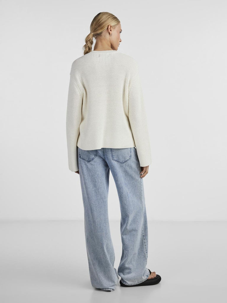 PCSABINA Pullover - Cloud Dancer - VERO MODA & VILA Bergvik