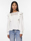 PCSAIA T-Shirts & Tops - Cloud Dancer - VERO MODA & VILA Bergvik