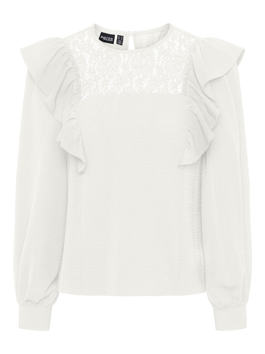 PCSAIA T-Shirts & Tops - Cloud Dancer - VERO MODA & VILA Bergvik