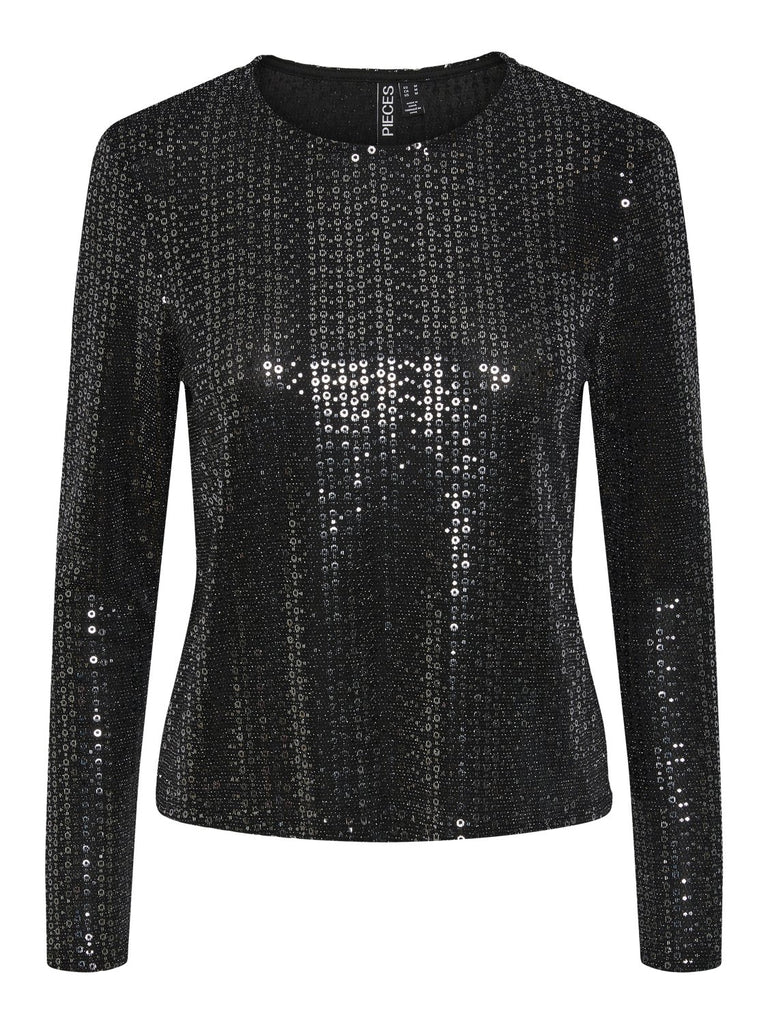 PCSIDDY T-Shirts & Tops - Black - VERO MODA & VILA Bergvik
