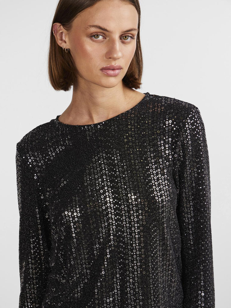 PCSIDDY T-Shirts & Tops - Black - VERO MODA & VILA Bergvik