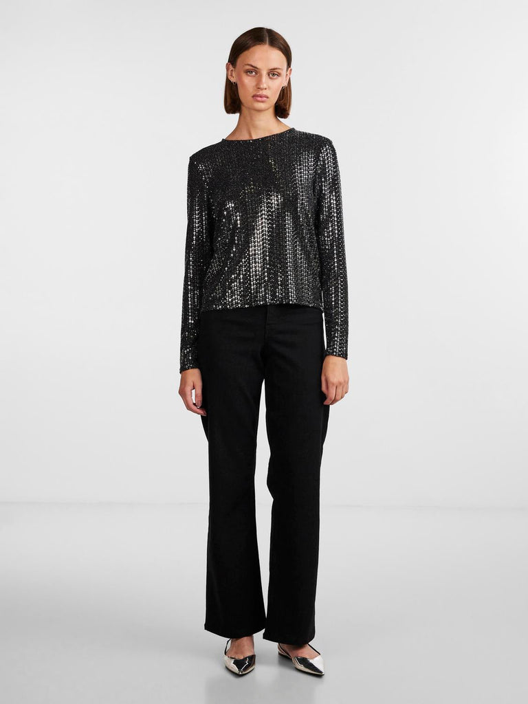 PCSIDDY T-Shirts & Tops - Black - VERO MODA & VILA Bergvik