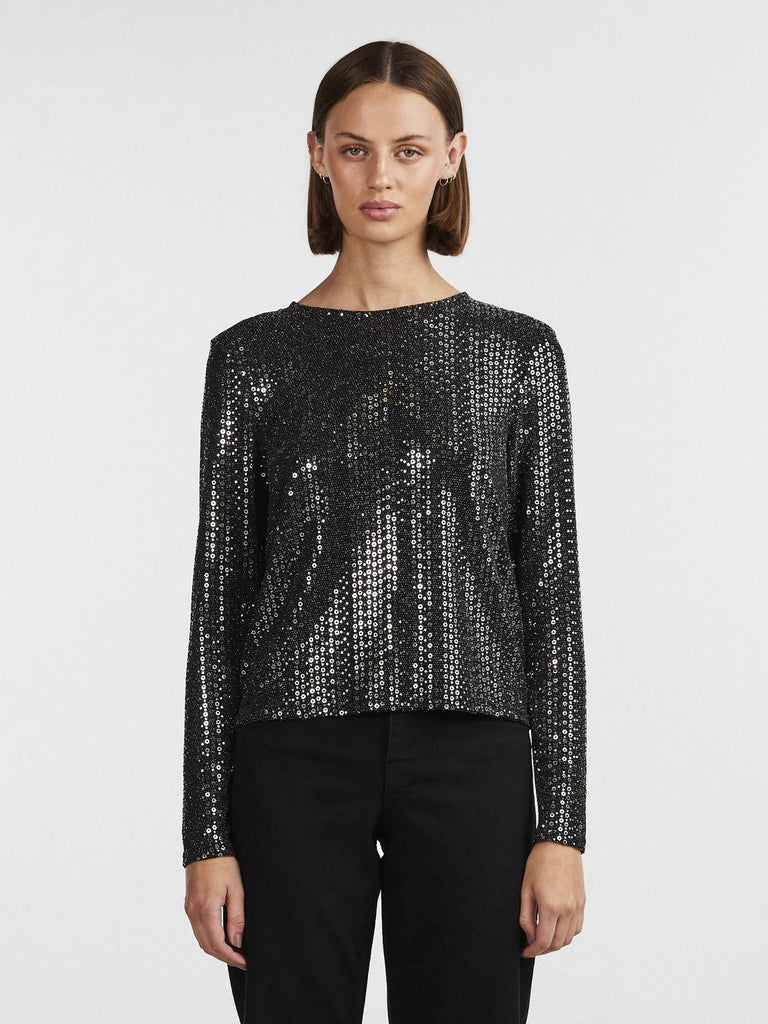 PCSIDDY T-Shirts & Tops - Black - VERO MODA & VILA Bergvik