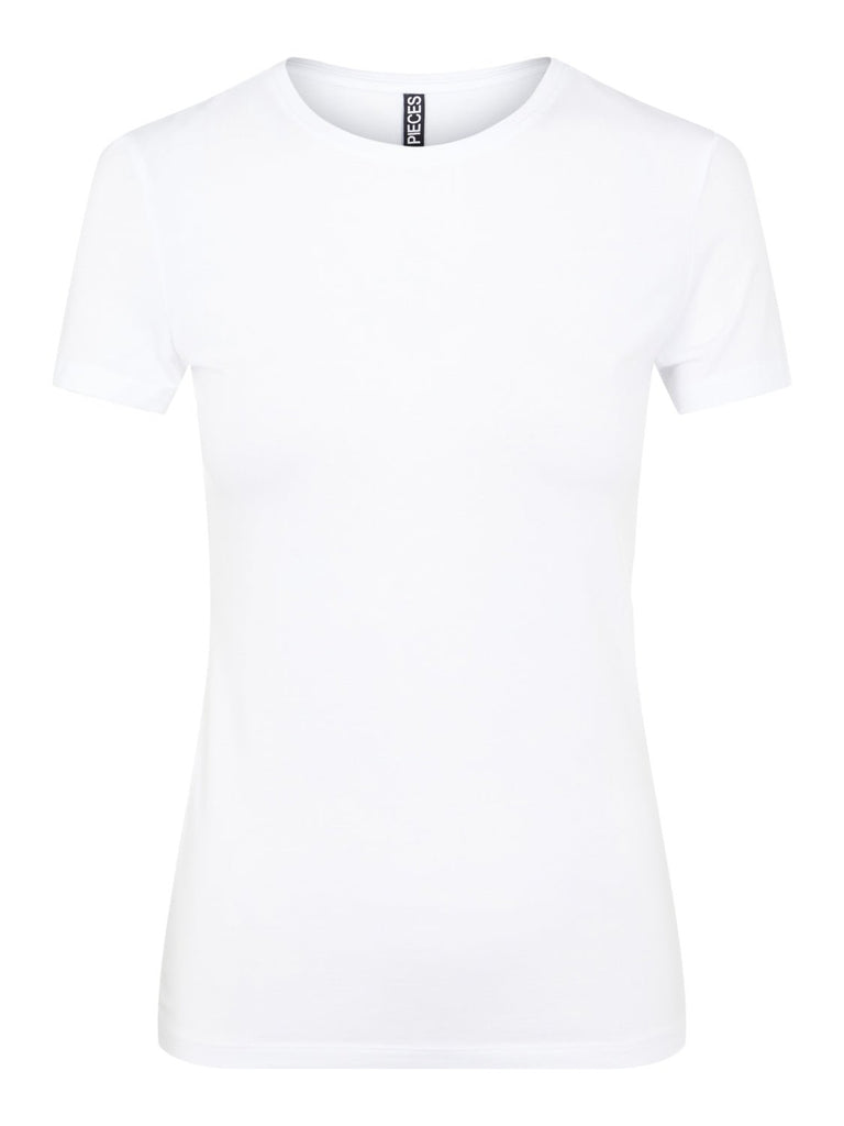PCSIRENE T-Shirt - Bright White - VERO MODA & VILA Bergvik