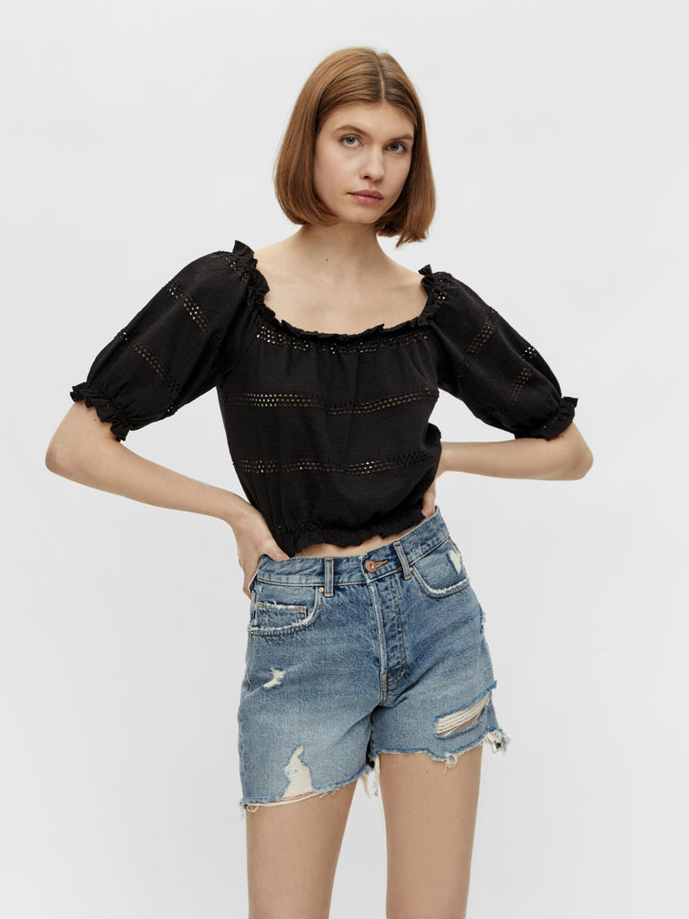 PCTAYLEE Tops - black - VERO MODA & VILA Bergvik