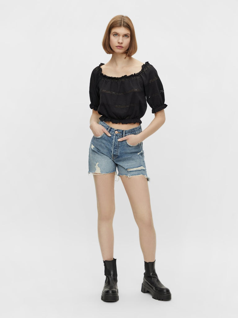 PCTAYLEE Tops - black - VERO MODA & VILA Bergvik