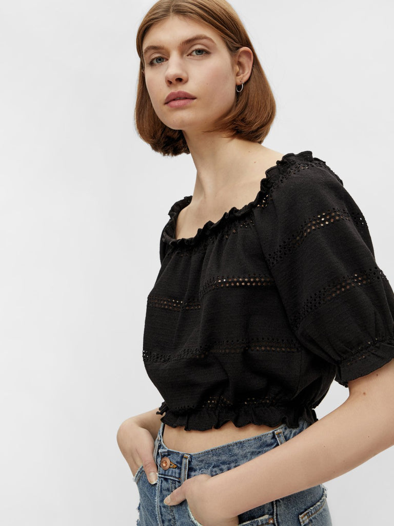 PCTAYLEE Tops - black - VERO MODA & VILA Bergvik
