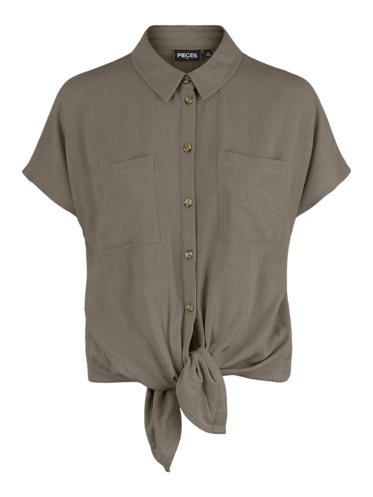 PCVINSTY Shirts - Fossil - VERO MODA & VILA Bergvik