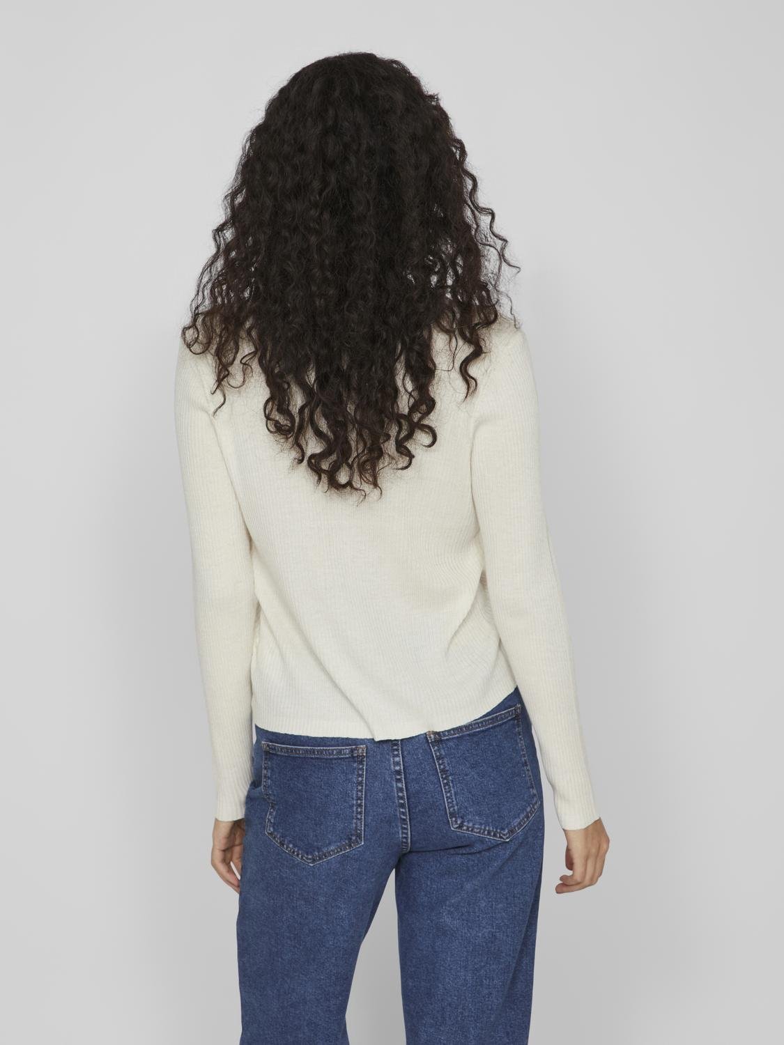 VIABELLA Cardigan - Egret - VERO MODA & VILA Bergvik