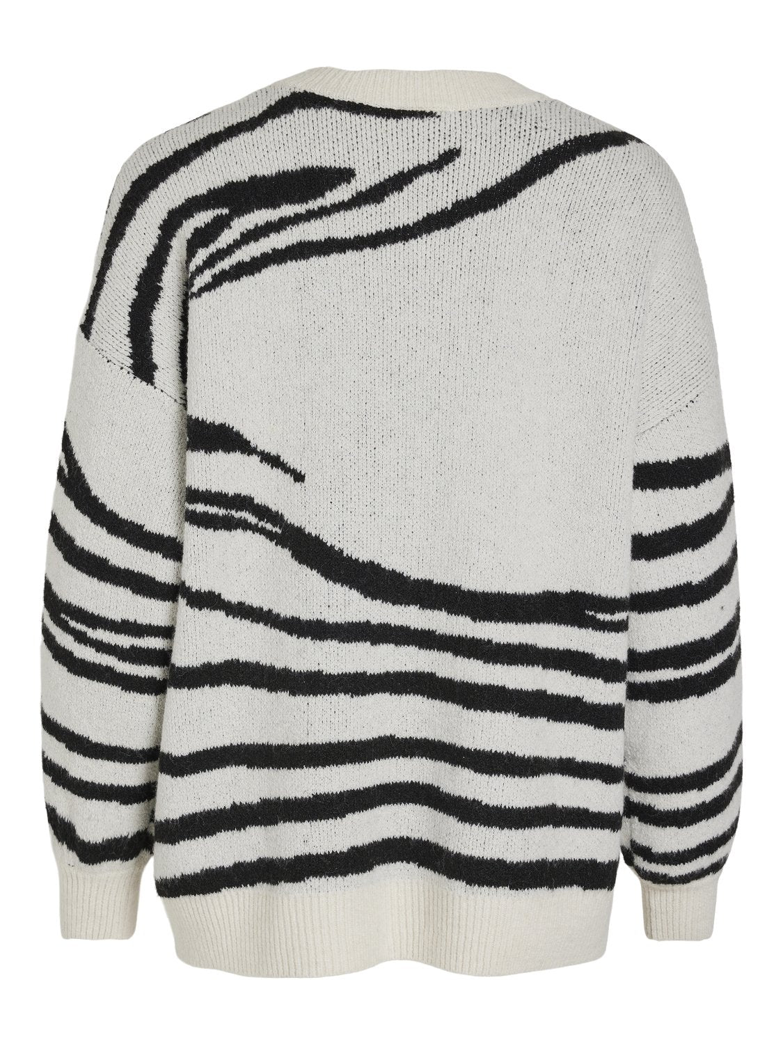 VIALIRA Cardigan - Super Light Natural Melan - VERO MODA & VILA Bergvik