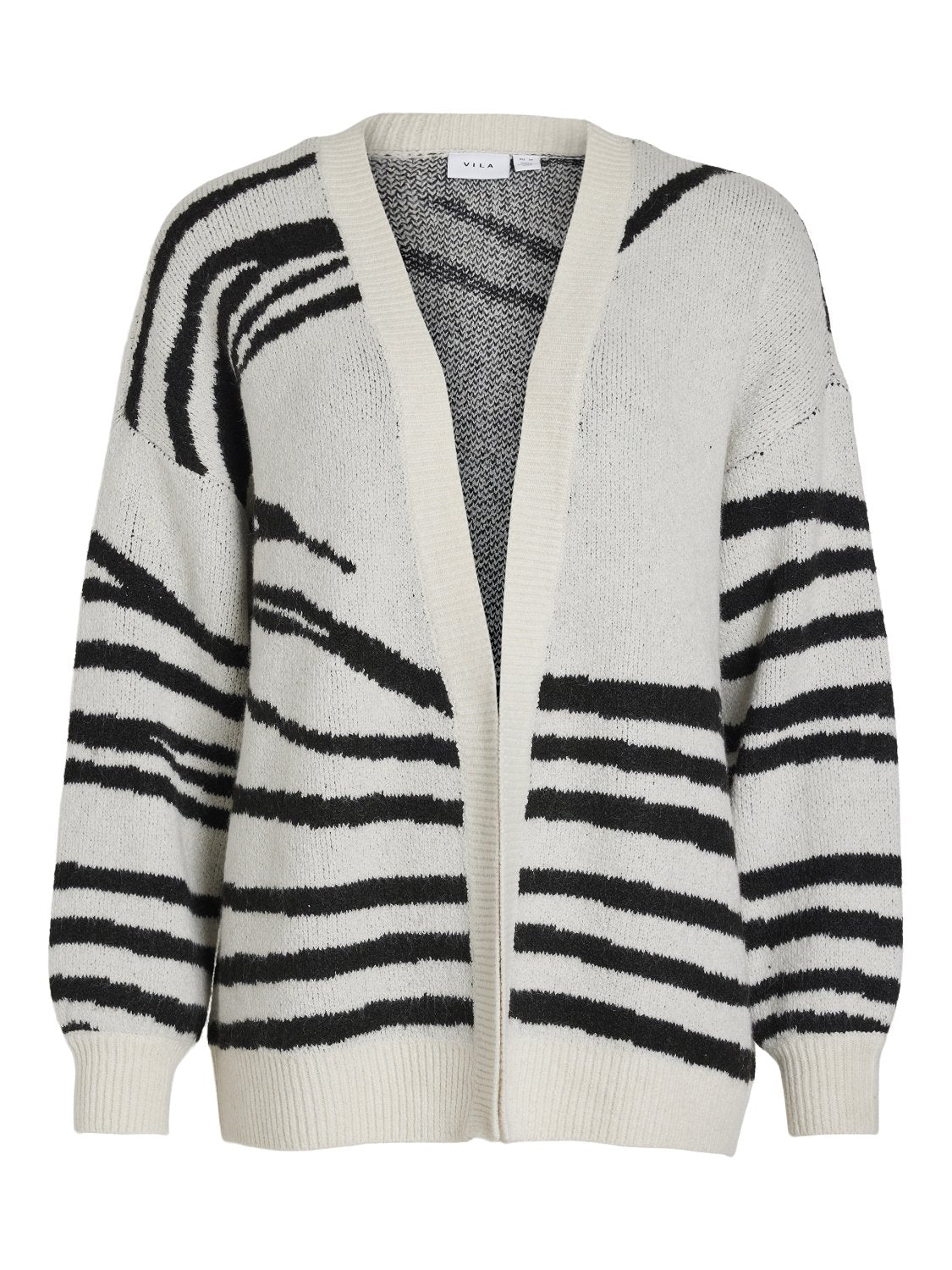 VIALIRA Cardigan - Super Light Natural Melan - VERO MODA & VILA Bergvik