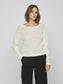 VIBELLISINA Pullover - Egret - VERO MODA & VILA Bergvik