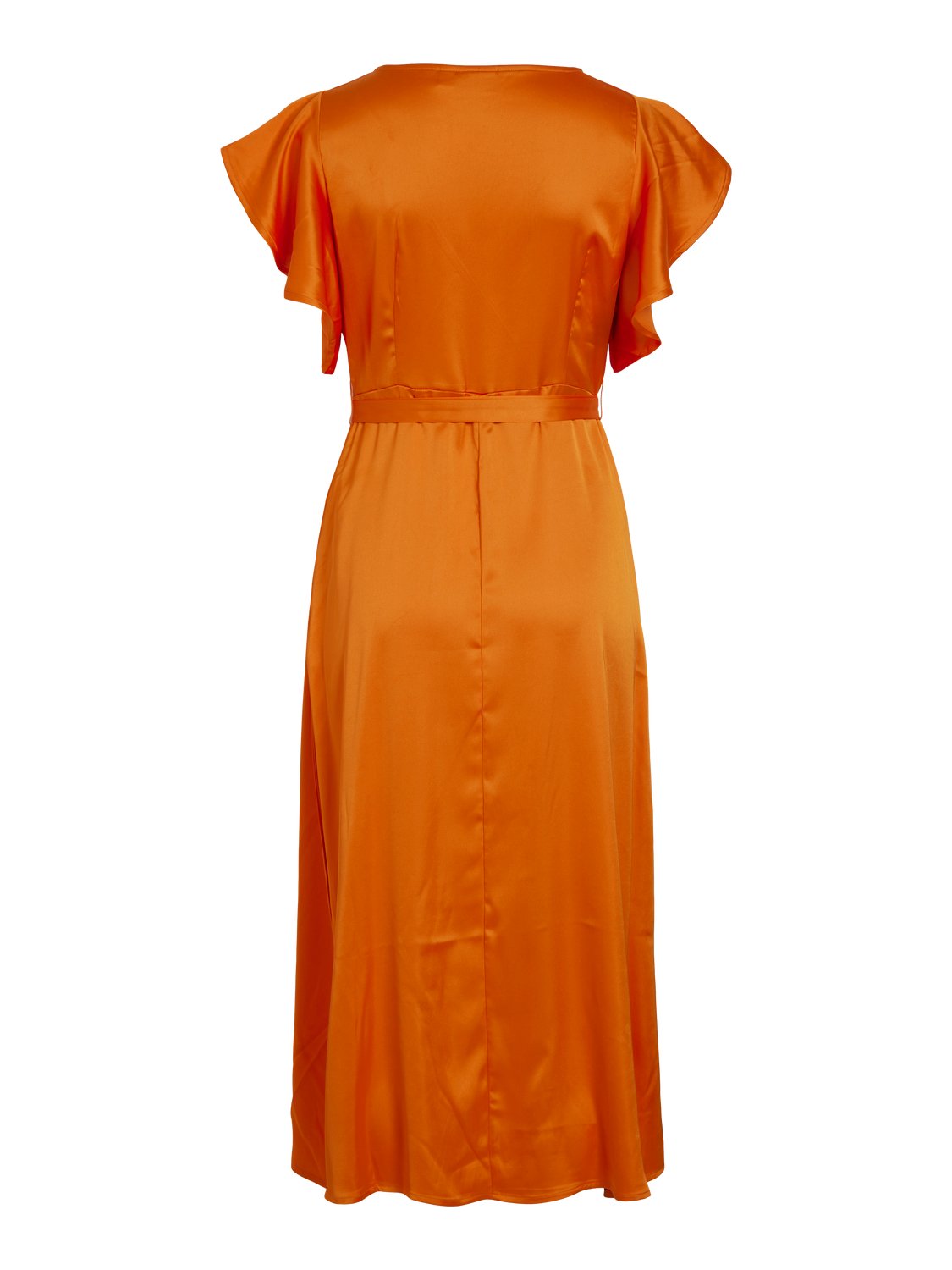 VICAROLINE Dress - Sun Orange - VERO MODA & VILA Bergvik