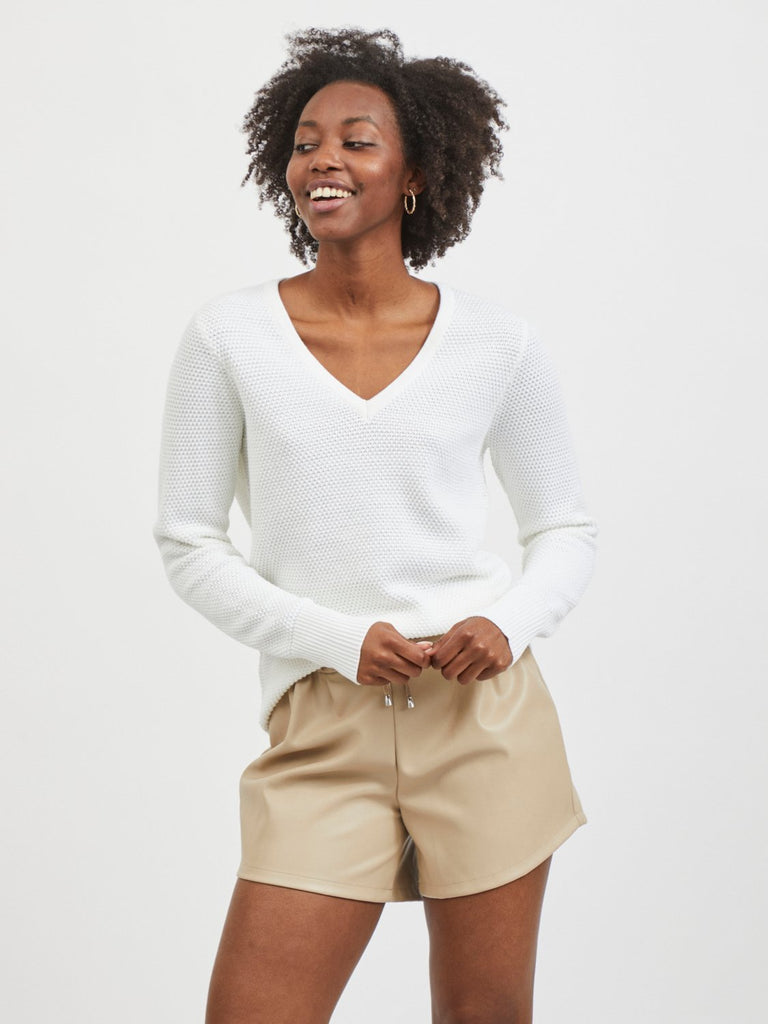 VICHASSA Pullover - Pristine - VERO MODA & VILA Bergvik