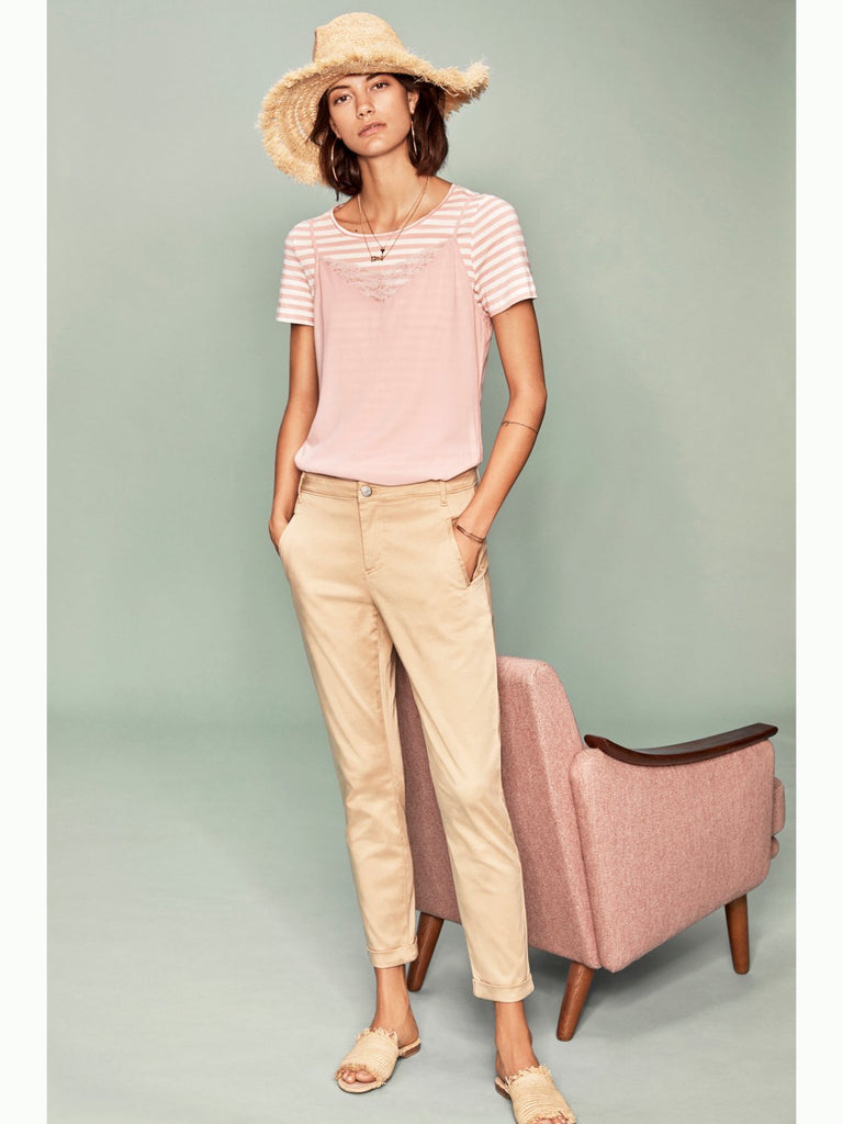 VICHINO Pants - soft camel - VERO MODA & VILA Bergvik