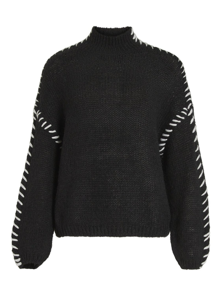 VICHOCA Pullover - Black - VERO MODA & VILA Bergvik