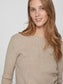 VICOMFY Pullover - Natural Melange - VERO MODA & VILA Bergvik