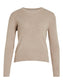 VICOMFY Pullover - Natural Melange - VERO MODA & VILA Bergvik