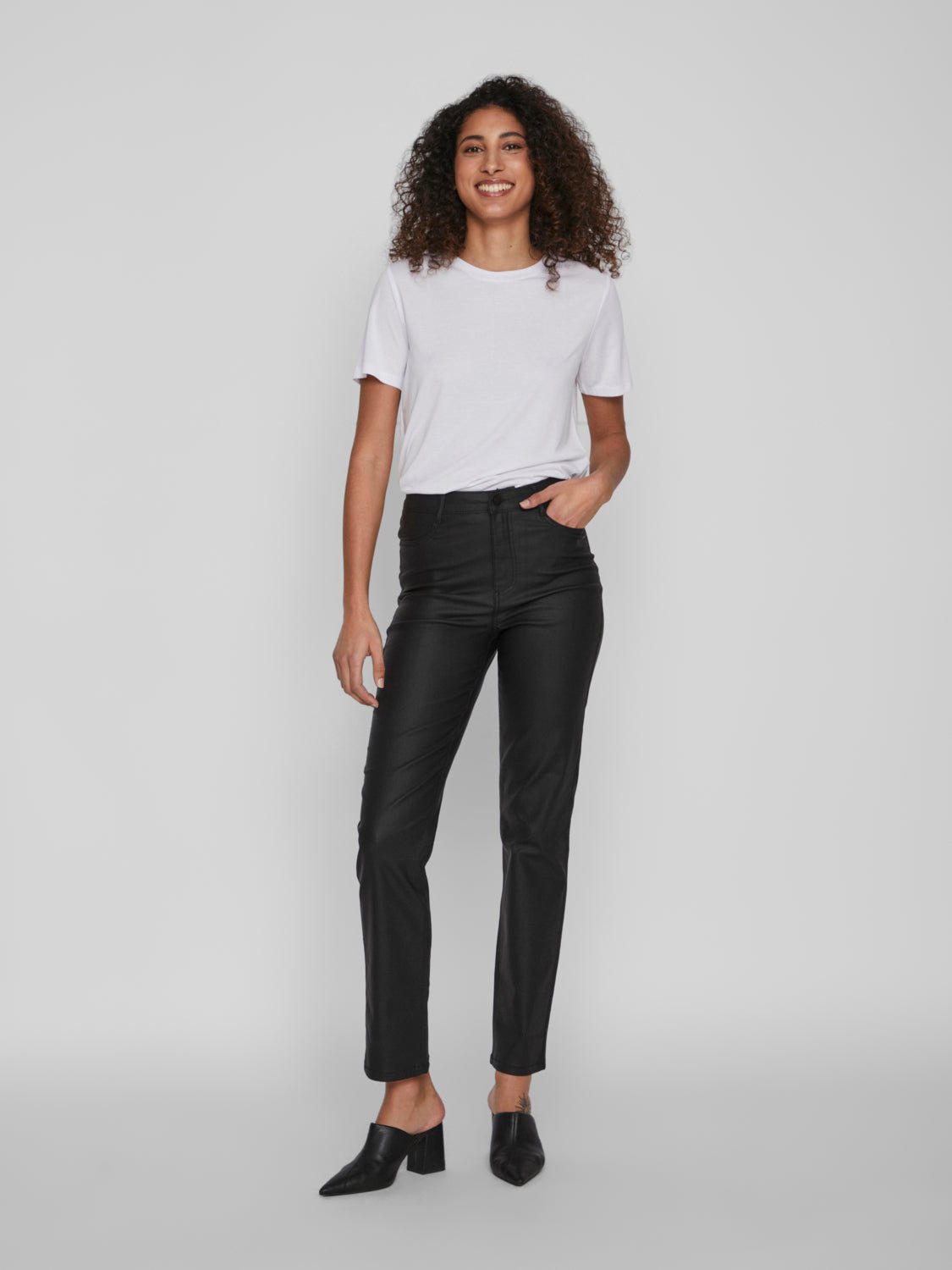 VICOMMIT Pants - Black - VERO MODA & VILA Bergvik