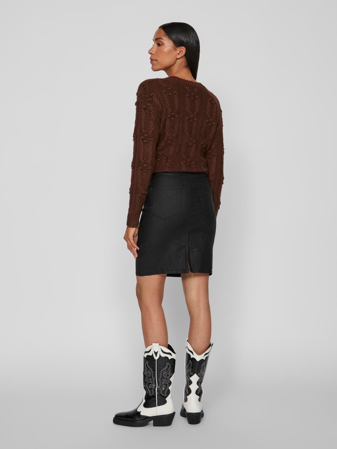 VICOMMIT Skirt - Black - VERO MODA & VILA Bergvik
