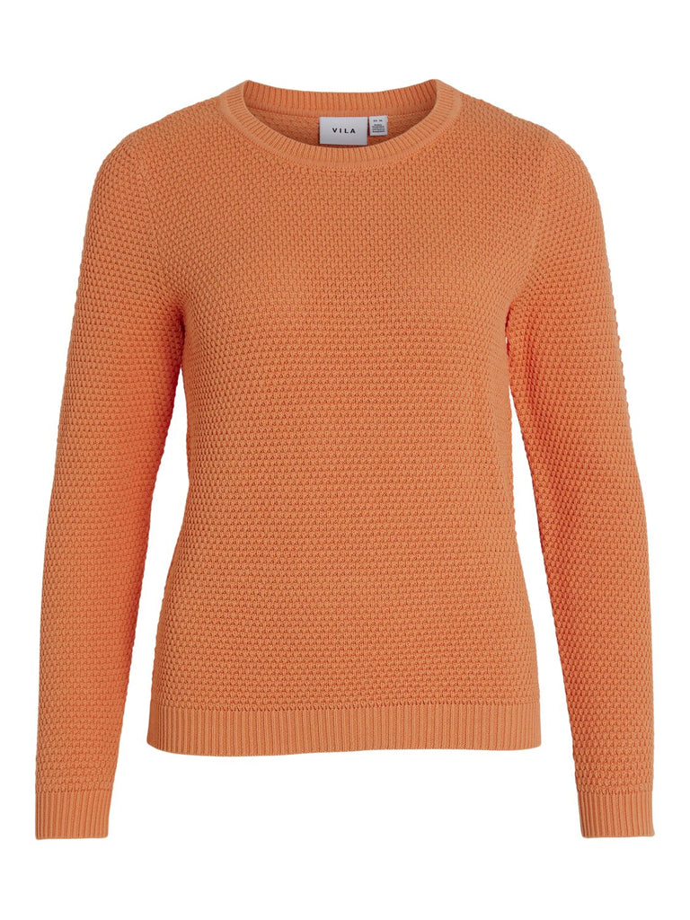 VIDALO Pullover - Shell Coral - VERO MODA & VILA Bergvik