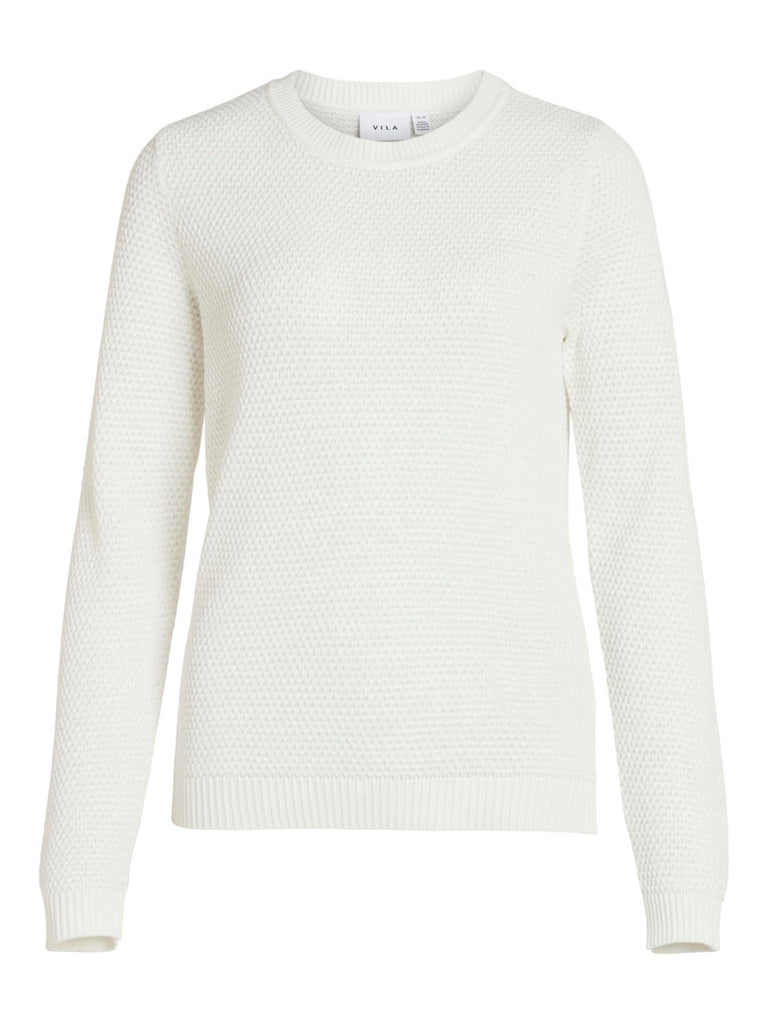 VIDALO Pullover - White Alyssum - VERO MODA & VILA Bergvik