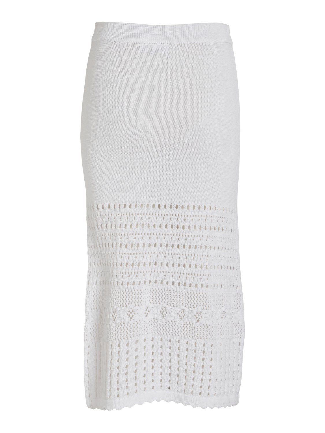 VIDOLISE Skirt - Egret - VERO MODA & VILA Bergvik