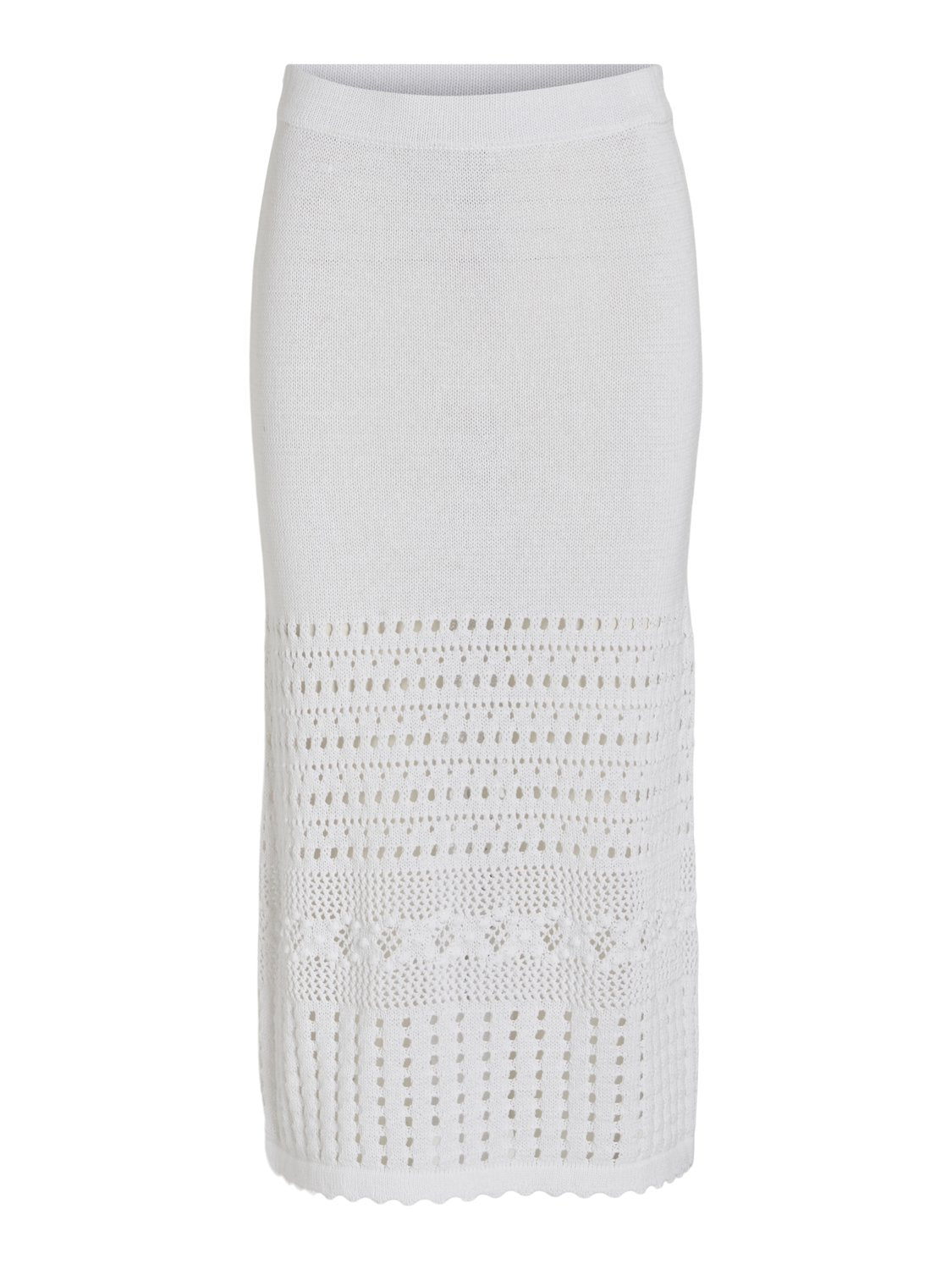 VIDOLISE Skirt - Egret - VERO MODA & VILA Bergvik