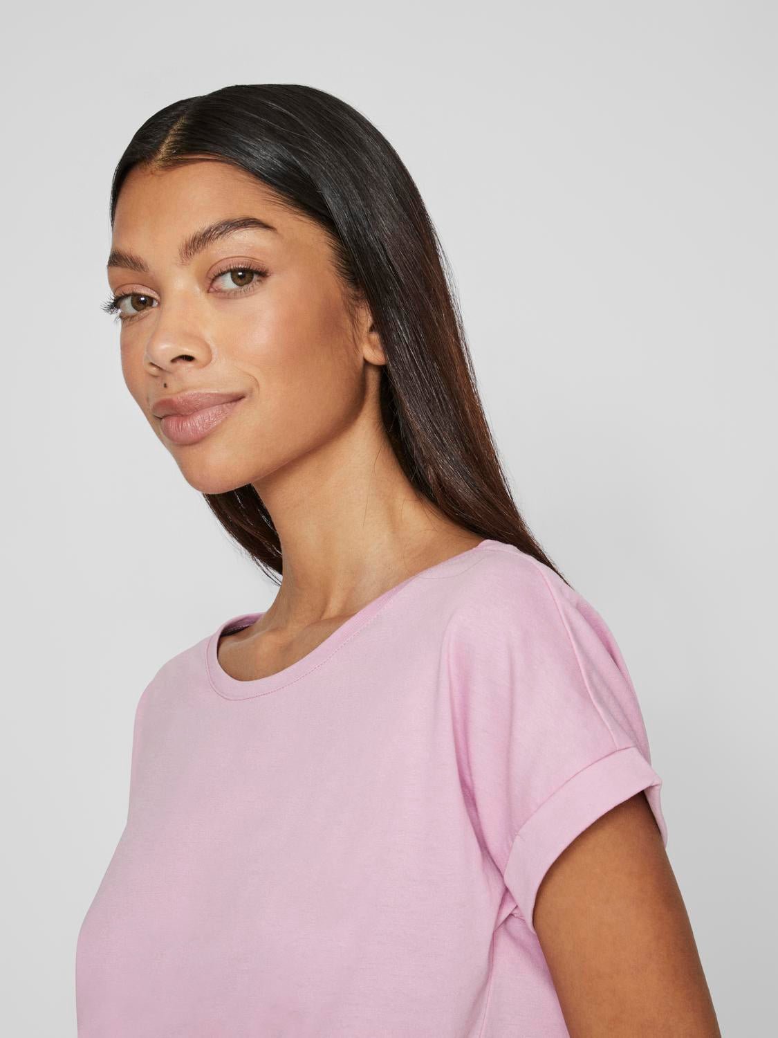 VIDREAMERS T-Shirt - Pastel Lavender - VERO MODA & VILA Bergvik