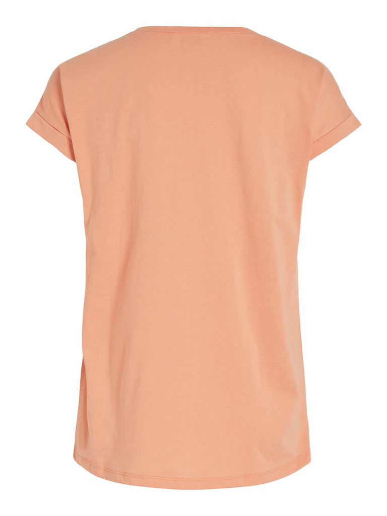 VIDREAMERS T-Shirt - Shell Coral - VERO MODA & VILA Bergvik