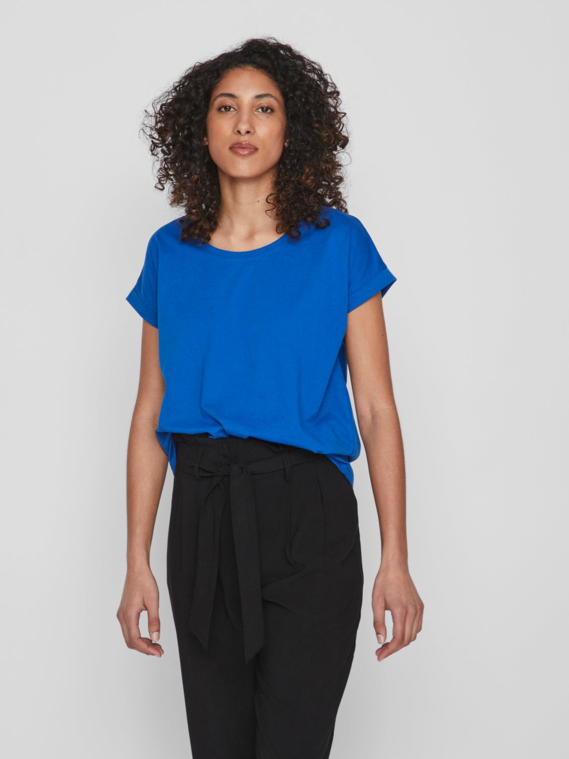 VIDREAMERS T-Shirts & Tops - Lapis Blue - VERO MODA & VILA Bergvik