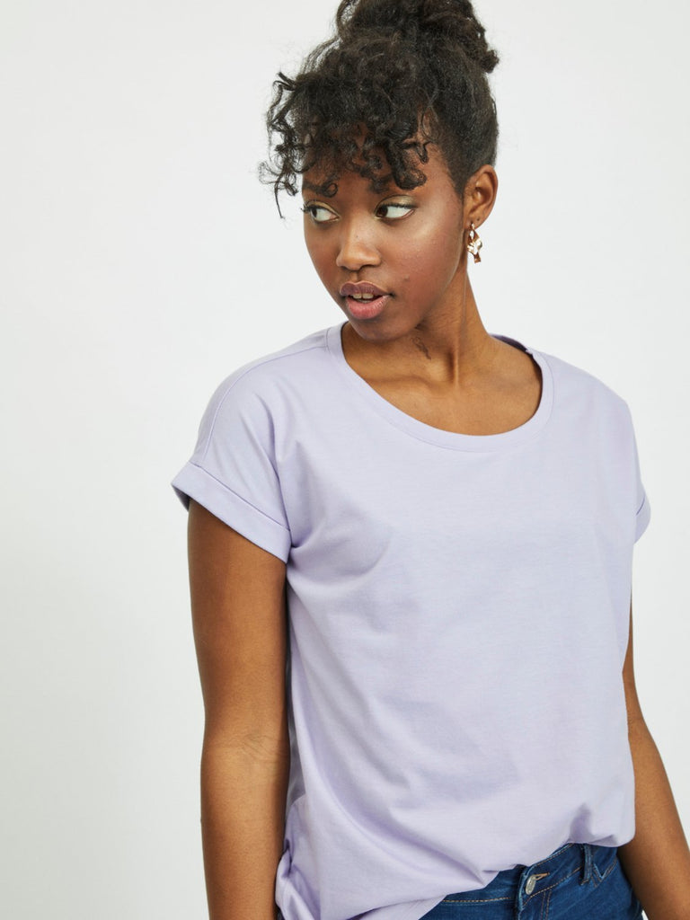 VIDREAMERS T-shirts & Tops - lavender - VERO MODA & VILA Bergvik