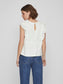 VIEBBIE T-Shirts & Tops - Cloud Dancer - VERO MODA & VILA Bergvik