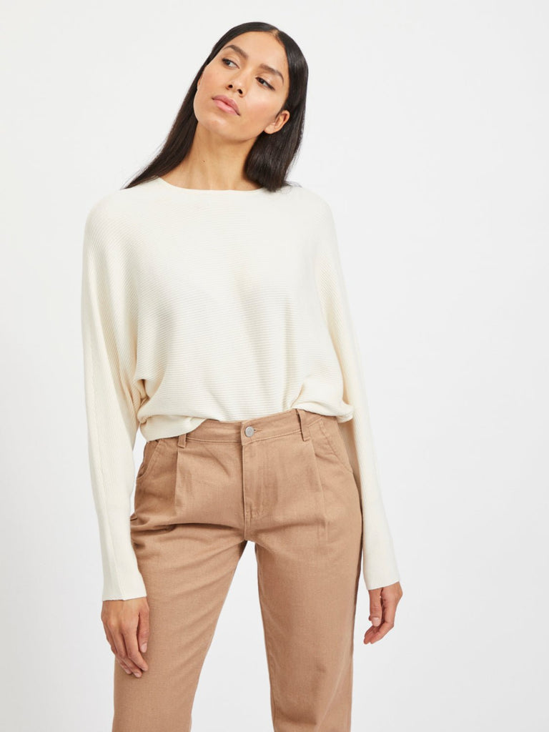 VIELASTA Pullover - whisper white - VERO MODA & VILA Bergvik