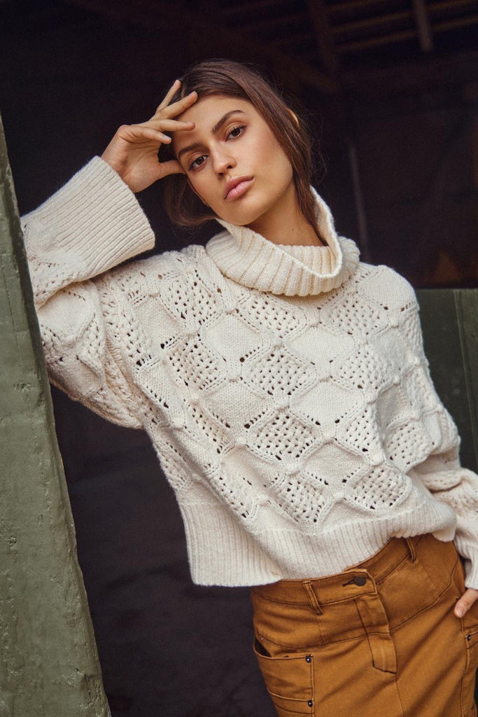 VIELINO Pullover - Birch - VERO MODA & VILA Bergvik