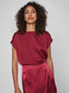 VIELLETTE T-Shirts & Tops - Beet Red - VERO MODA & VILA Bergvik