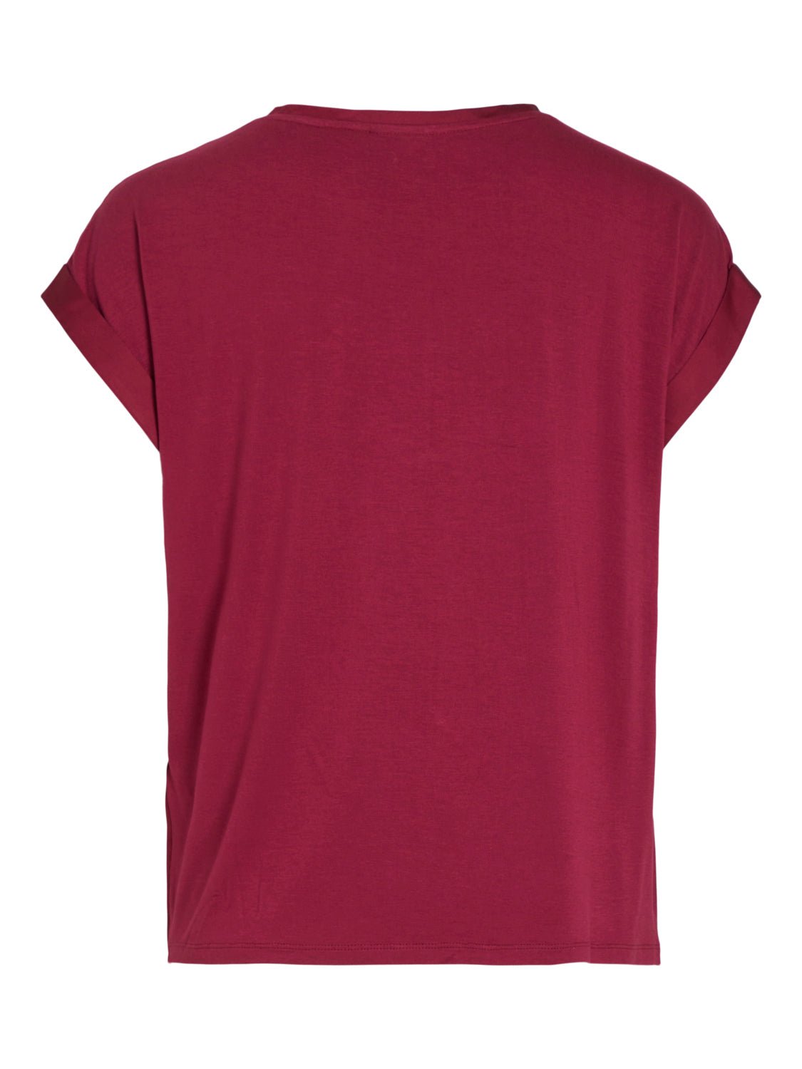 VIELLETTE T-Shirts & Tops - Beet Red - VERO MODA & VILA Bergvik