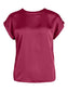 VIELLETTE T-Shirts & Tops - Beet Red - VERO MODA & VILA Bergvik