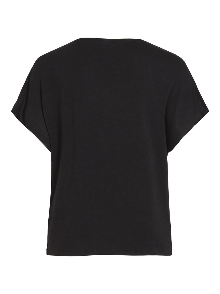 VIELLETTE T-Shirts & Tops - Black - VERO MODA & VILA Bergvik