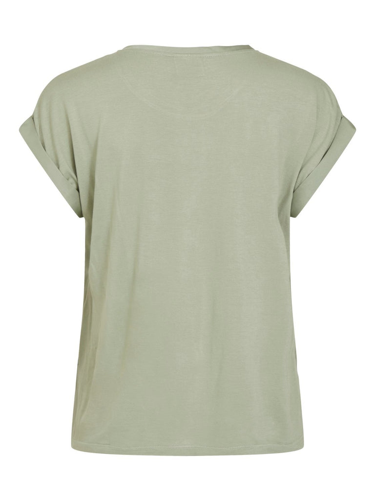 VIELLETTE T-shirts & Tops - desert sage - VERO MODA & VILA Bergvik