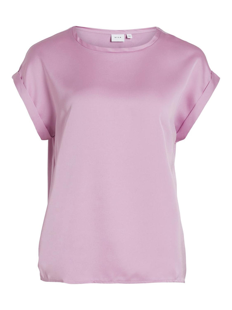 VIELLETTE T-Shirts & Tops - Pastel Lavender - VERO MODA & VILA Bergvik