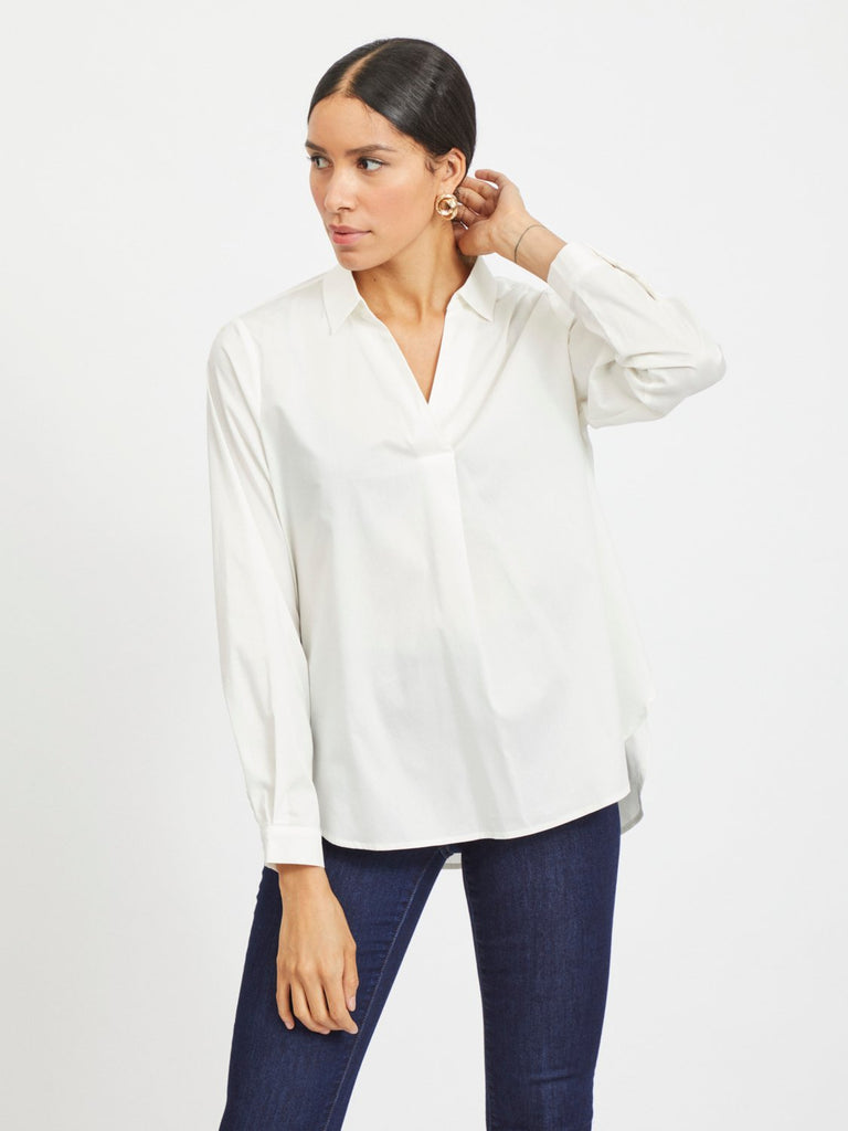 VIGIMAS T-shirts & Tops - cloud dancer - VERO MODA & VILA Bergvik