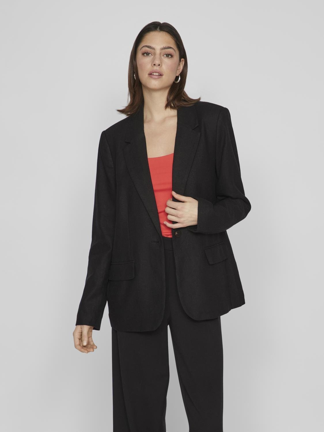 VIJOLANDA Blazer - Black Beauty - VERO MODA & VILA Bergvik