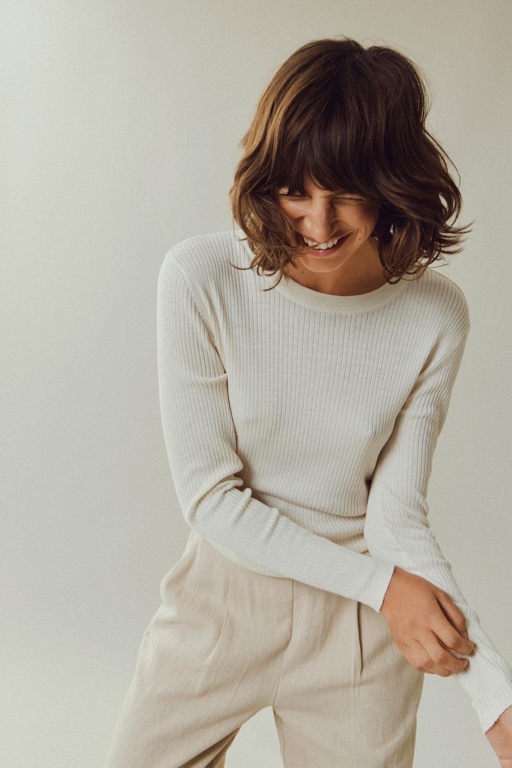 VIJOLANDA Pants - Feather Gray - VERO MODA & VILA Bergvik